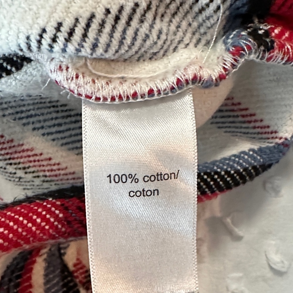 Maurices Red and Blue Plaid Shirt - Picture 12 of 14